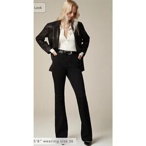 J. Crew Bootcut jean black size 31